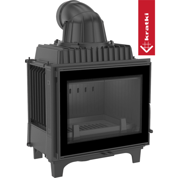 Kominek powietrzny żeliwny KRATKI FRANEK 10 kW Ø 180