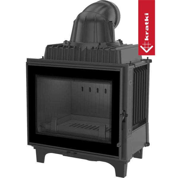 Kominek powietrzny żeliwny KRATKI FRANEK 10 kW Ø 180