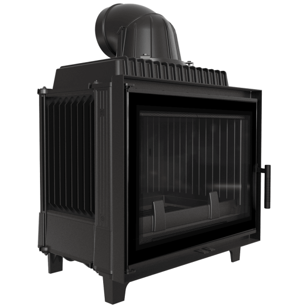 Kominek powietrzny żeliwny KRATKI FRANEK DECO 12 kW Ø 200