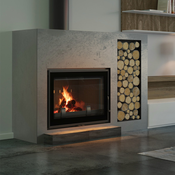 Kominek powietrzny żeliwny KRATKI FRANEK 12 kW Ø 200