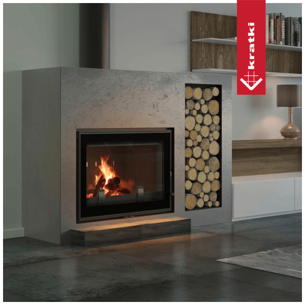 Kominek powietrzny żeliwny KRATKI FRANEK 12 kW Ø 200