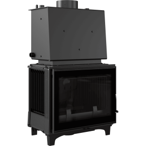 Kominek z płaszczem wodnym KRATKI FRANEK 12 kW Ø 200