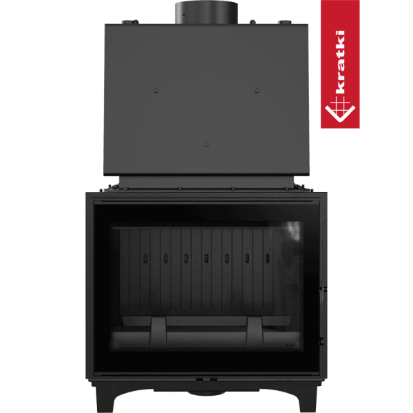 Kominek z płaszczem wodnym KRATKI FRANEK 12 kW Ø 200