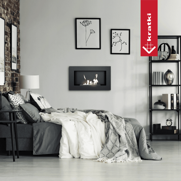 Biokominek wiszący GOLF FLAT certyfikat TÜV