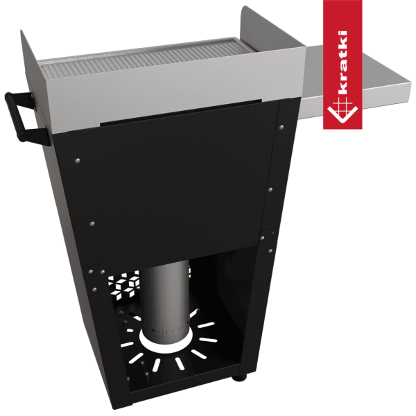 Grill na pellet FESTUM 628 czarny