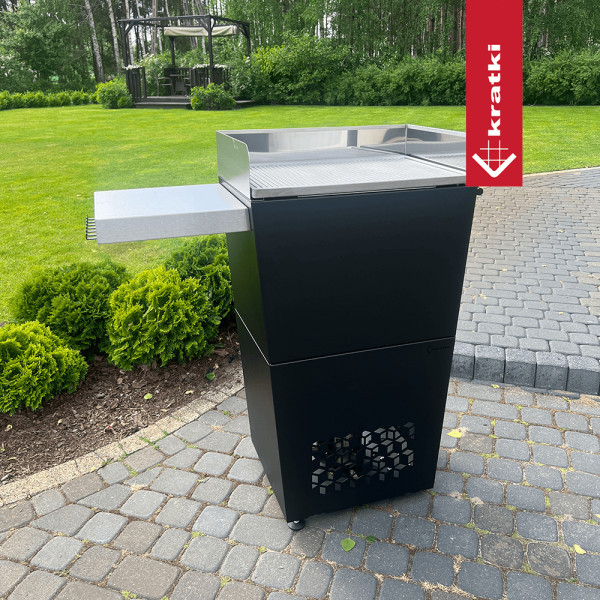 Grill na pellet FESTUM 628 czarny