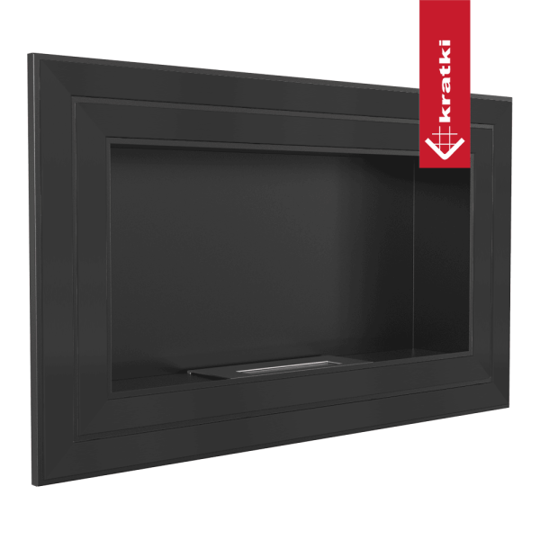 Biokominek wiszący JULIET 1100 certyfikat TÜV czarny