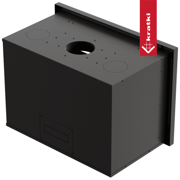 Kaseta kominkowa KRATKI ARKE 75 8 kW Ø 150