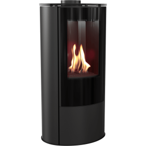 Piec stalowy na gaz ziemny koza KRATKI AB Ø 100/150 4,9 kW