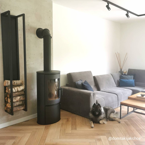 Piec stalowo-żeliwny koza KRATKI AB Ø 150 8 kW