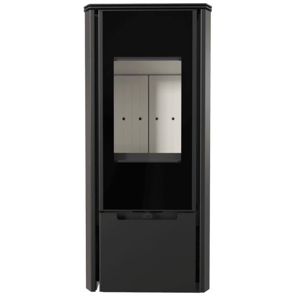 Piec stalowy koza KRATKI ENYO Ø 150 8 kW