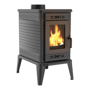 Piec żeliwny koza KRATKI K10 ASDP Ø 150 10 kW