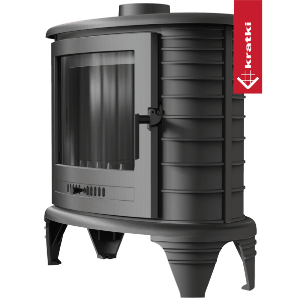 Piec żeliwny koza KRATKI K8 ASDP Ø 130 9 kW