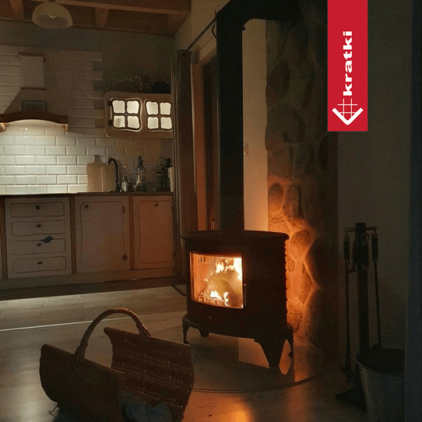 Piec żeliwny koza KRATKI K8 Ø 130 9 kW