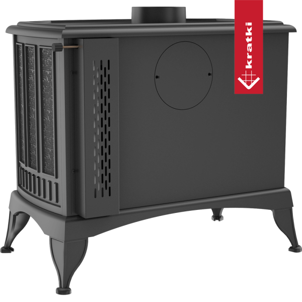 Piec żeliwny koza KRATKI K9 ASDP Ø 130 10 kW