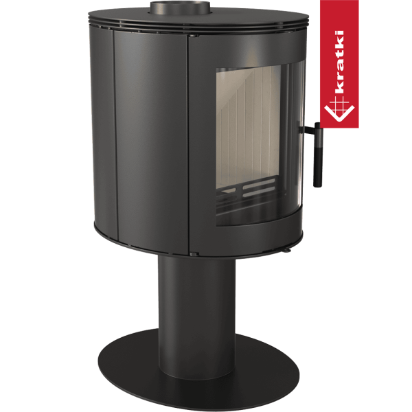 Piec stalowy koza KRATKI ORBIT Ø 150 7 kW