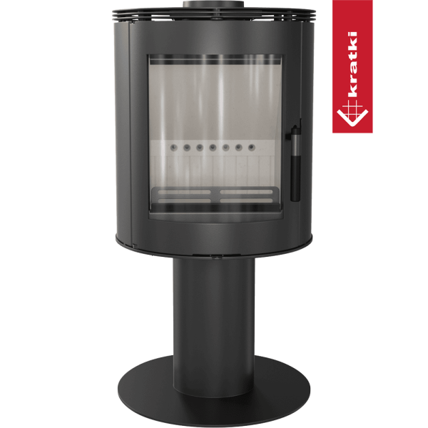 Piec stalowy koza KRATKI ORBIT Ø 150 7 kW