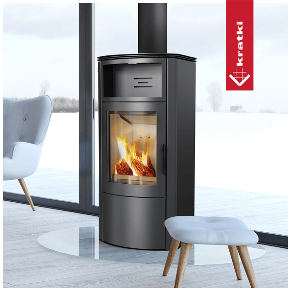 Piec stalowy koza KRATKI TITAN Ø 150 11 kW