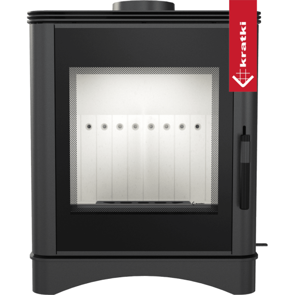 Piec stalowy koza KRATKI VEGA Ø 130 6 kW