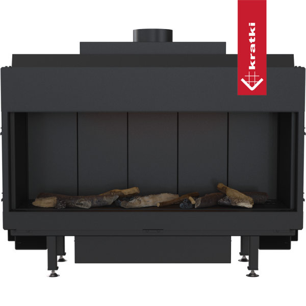 Kominek gazowy KRATKI LEO 100 propan ∅ 100/150 9,5 kW