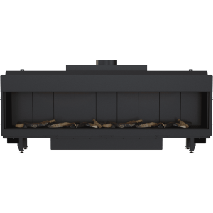 Kominek gazowy KRATKI LEO 200 frontowy gaz ziemny ∅ 130/200 14 kW