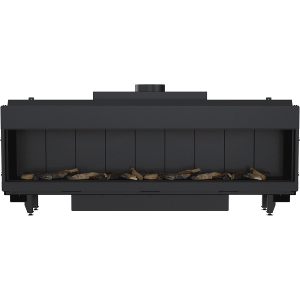 Kominek KRATKI LEO 200 gaz ziemny ∅ 130/200 14 kW