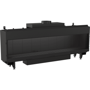 Kominek gazowy KRATKI LEO 200 frontowy propan ∅ 100/150 4,1 kW