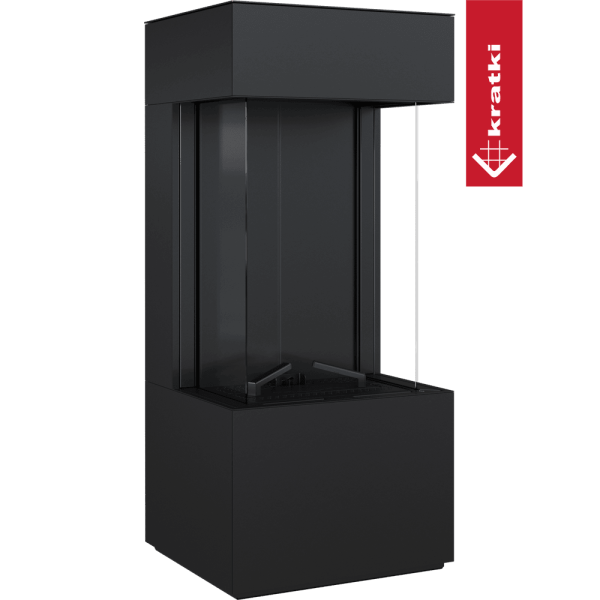 Kominek gazowy KRATKI LEO 45/68 propan 5,7 kW Ø 100/150