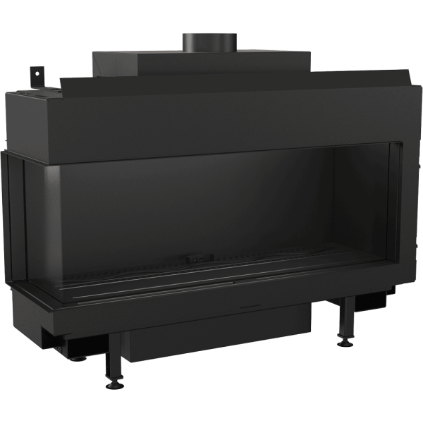 Kominek gazowy KRATKI LEO 100 lewy propan butan ∅ 100/150 9,5 kW