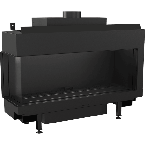 Kominek gazowy KRATKI LEO 100 lewy propan butan ∅ 100/150 9,5 kW