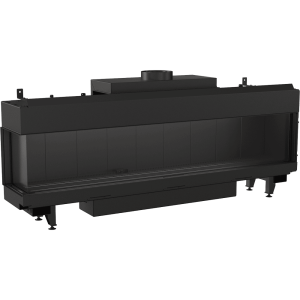 Kominek gazowy KRATKI LEO 200 lewy propan ∅ 130/200 12,5 kW
