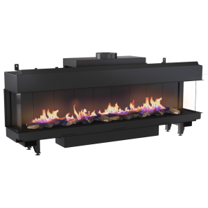 Kominek gazowy KRATKI LEO 200 lewy prawy gaz ziemny (NG) ∅ 130/200 15 kW