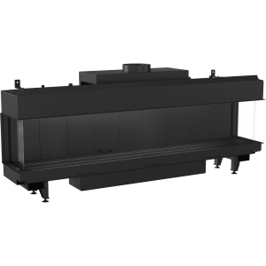Kominek gazowy KRATKI LEO 200 lewy prawy propan ∅ 130/200 12,5 kW