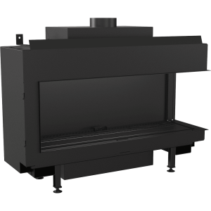 Kominek gazowy KRATKI LEO 100 prawy propan butan ∅ 100/150 9,5 kW