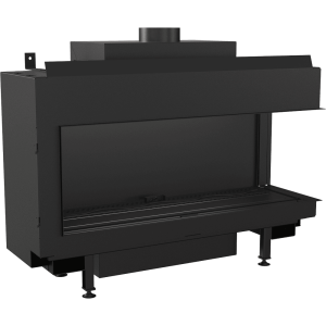 Kominek gazowy KRATKI LEO 100 prawy propan butan ∅ 100/150 9,5 kW