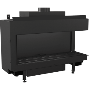 Kominek gazowy KRATKI LEO 100 prawy propan ∅ 100/150 8,2 kW