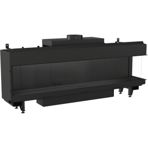 Kominek gazowy KRATKI LEO 200 prawy propan ∅ 130/200 12,5 kW