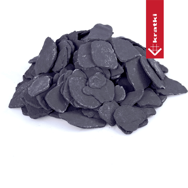 elementy ceramiczne czarne Black flakes kpl 05 kg