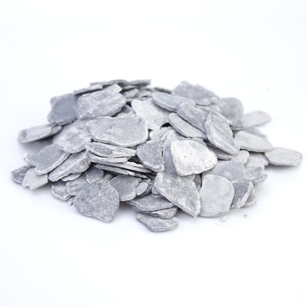 elementy ceramiczne szare Grey flakes kpl 05 kg