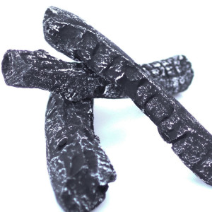 elementy ozdobne czarne polana Charcoal kpl 3 szt
