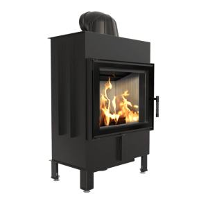 Kominek powietrzny stalowy KRATKI LUCY 12 kW Ø 200