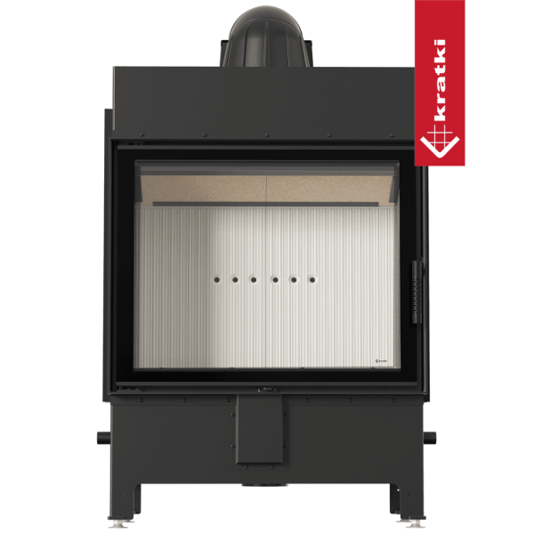 Kominek powietrzny stalowy KRATKI LUCY 15 kW Ø 200