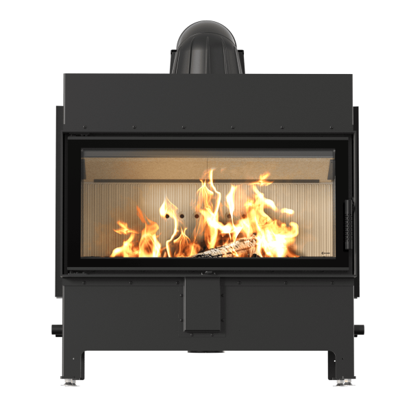 Kominek powietrzny stalowy KRATKI LUCY 16 kW Ø 200