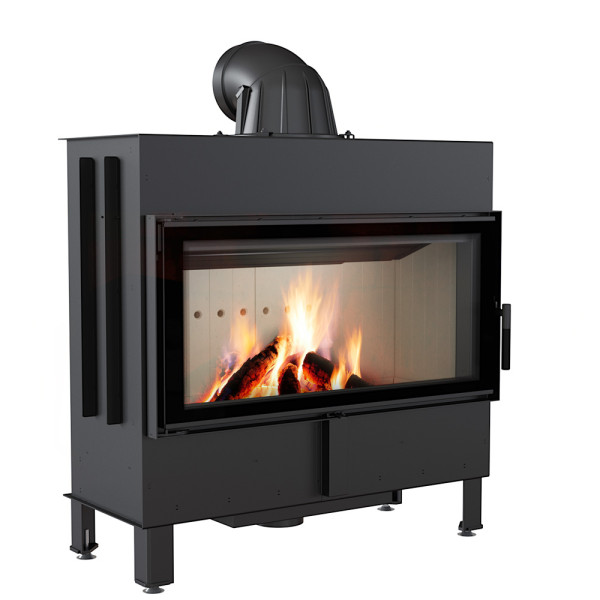 Kominek powietrzny stalowy KRATKI LUCY 16 kW Ø 200