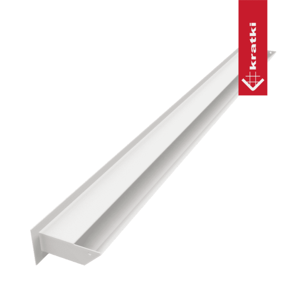 Kratka wentylacyjna kominkowa LUFT 6x100 biała
