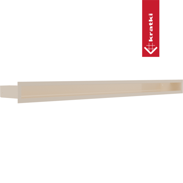 Kratka wentylacyjna kominkowa LUFT 6x100 kremowa