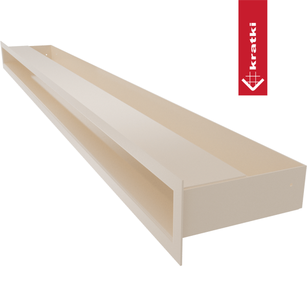 Kratka wentylacyjna kominkowa LUFT 6x100 kremowa