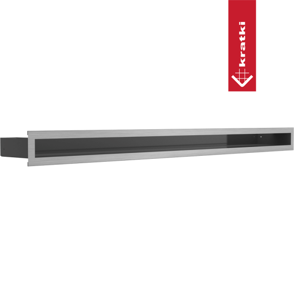 Kratka wentylacyjna kominkowa LUFT 6x100 szlifowana