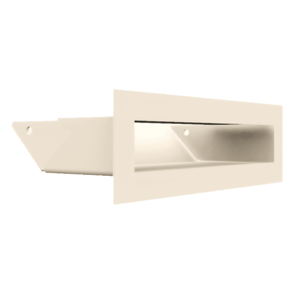 Kratka wentylacyjna kominkowa LUFT 6x20 kremowa Slim