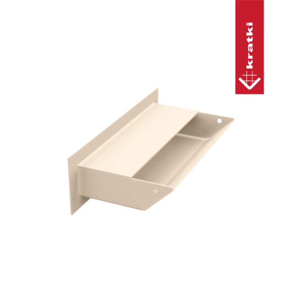 Kratka wentylacyjna kominkowa LUFT 6x20 kremowa